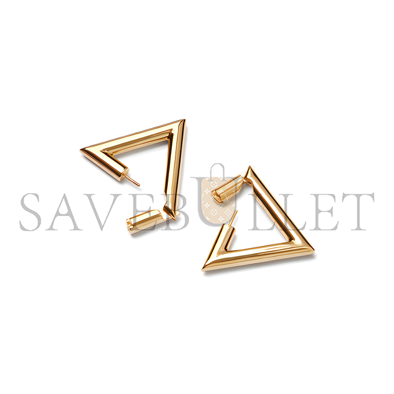 Va1e*ntin0 TRIANGLE EARRINGS WJ0V03METCS4